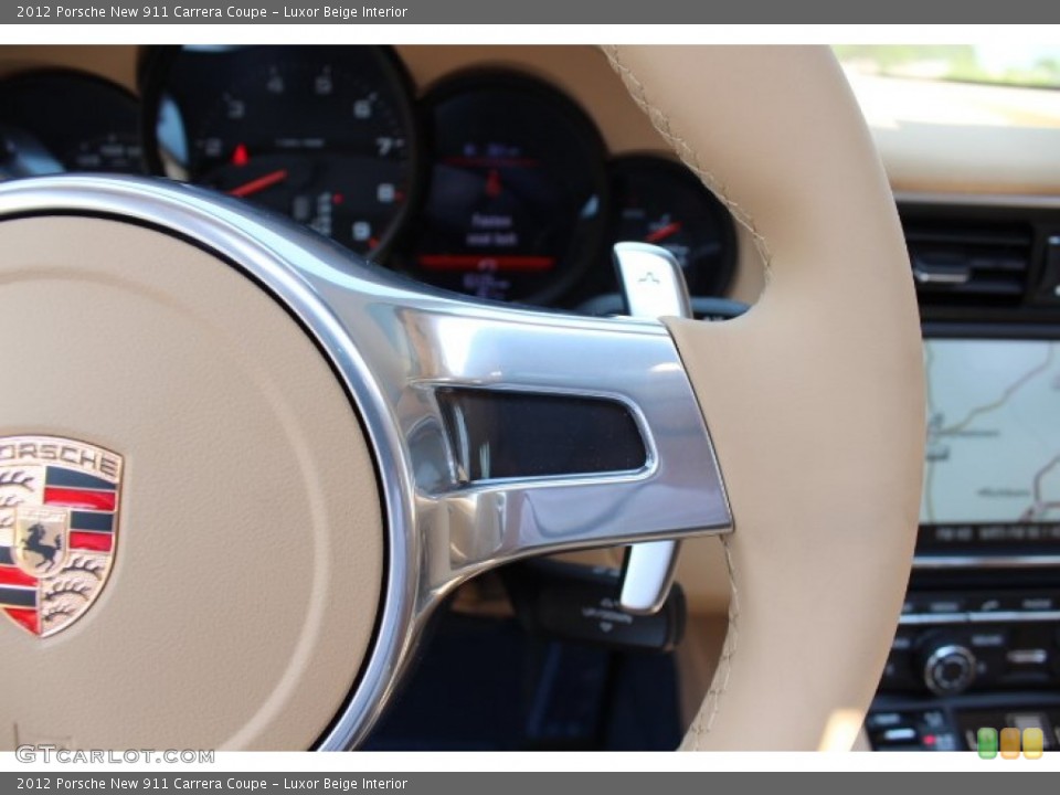 Luxor Beige Interior Transmission for the 2012 Porsche New 911 Carrera Coupe #66950294