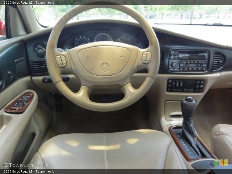 Taupe Interior Steering Wheel for the 1999 Buick Regal LS #66952775