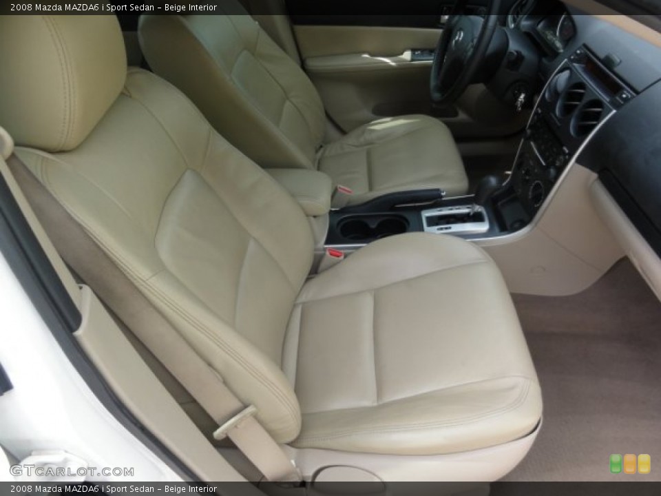 Beige Interior Photo for the 2008 Mazda MAZDA6 i Sport Sedan #66952918