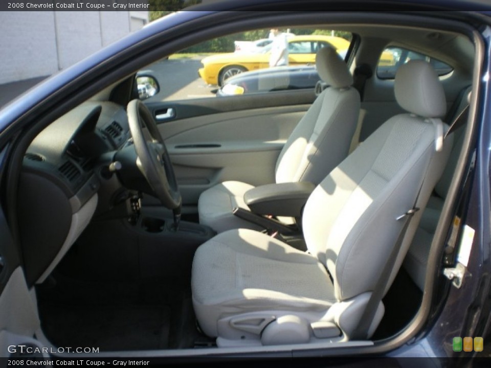 Gray Interior Photo for the 2008 Chevrolet Cobalt LT Coupe #66955573