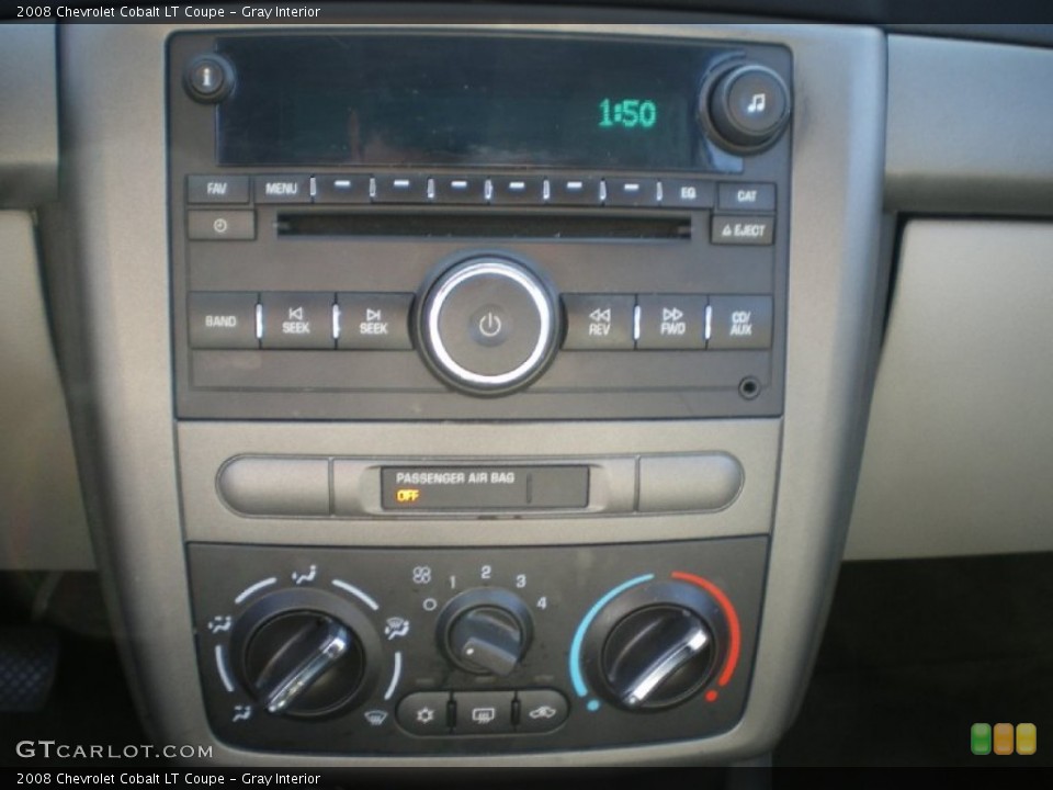 Gray Interior Audio System for the 2008 Chevrolet Cobalt LT Coupe #66955591