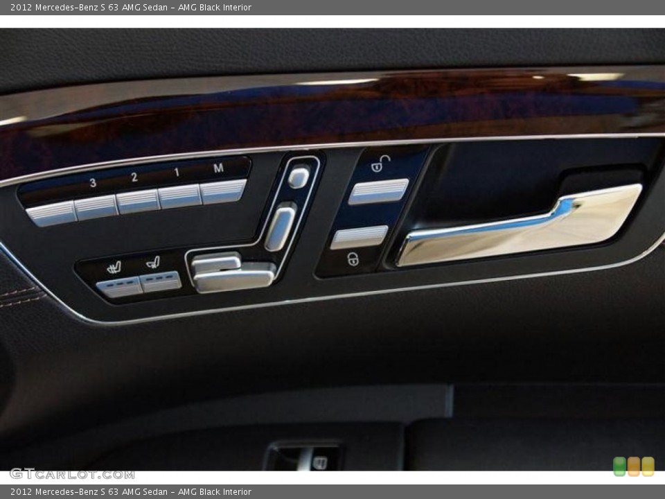 AMG Black Interior Controls for the 2012 Mercedes-Benz S 63 AMG Sedan #66962377