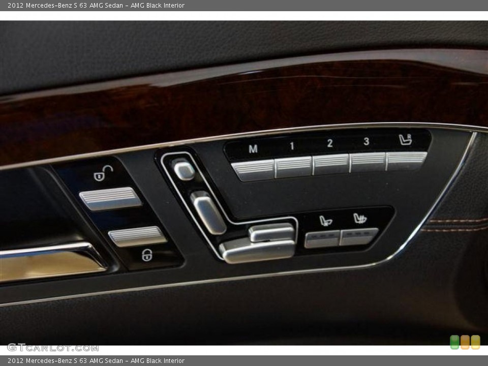 AMG Black Interior Controls for the 2012 Mercedes-Benz S 63 AMG Sedan #66962590