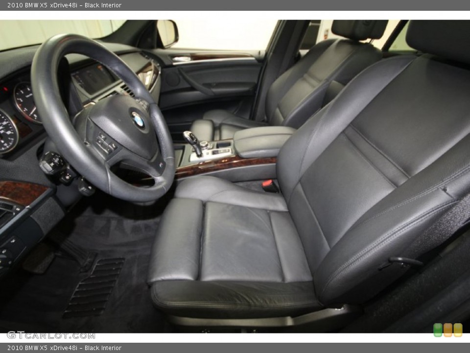 Black Interior Photo for the 2010 BMW X5 xDrive48i #66964693