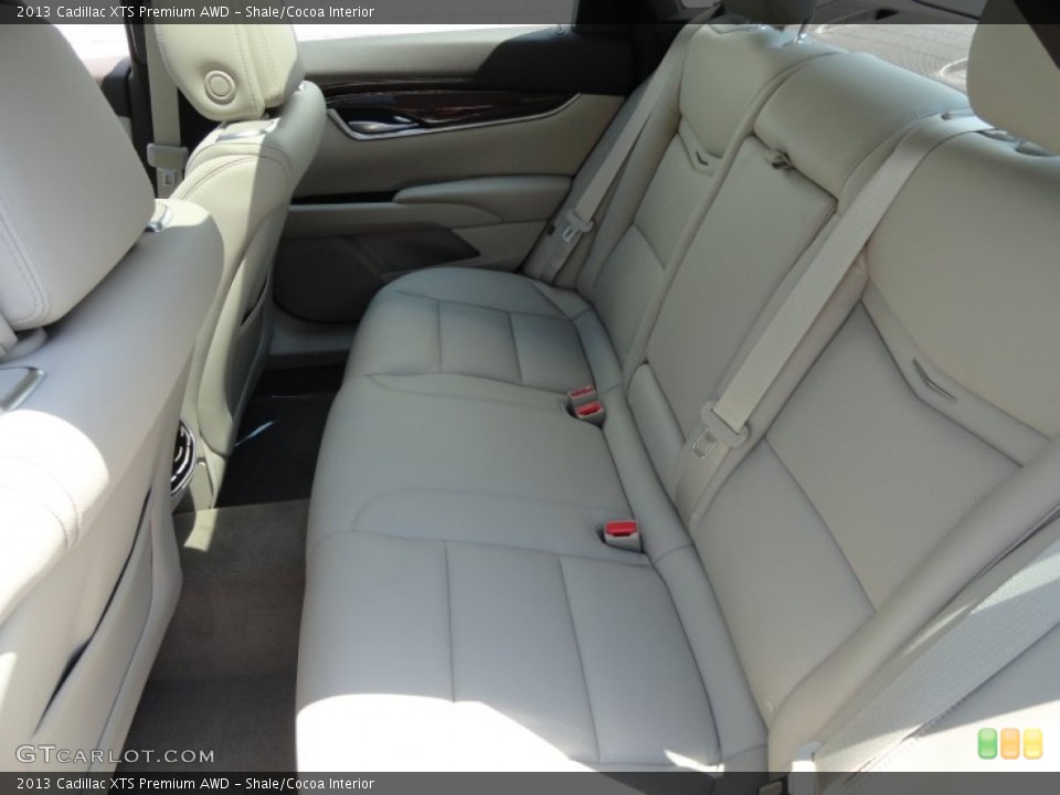 Shale/Cocoa Interior Rear Seat for the 2013 Cadillac XTS Premium AWD #66966475
