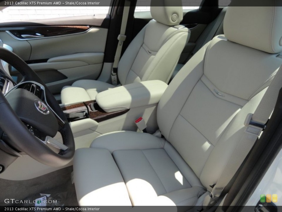 Shale/Cocoa Interior Front Seat for the 2013 Cadillac XTS Premium AWD #66966481
