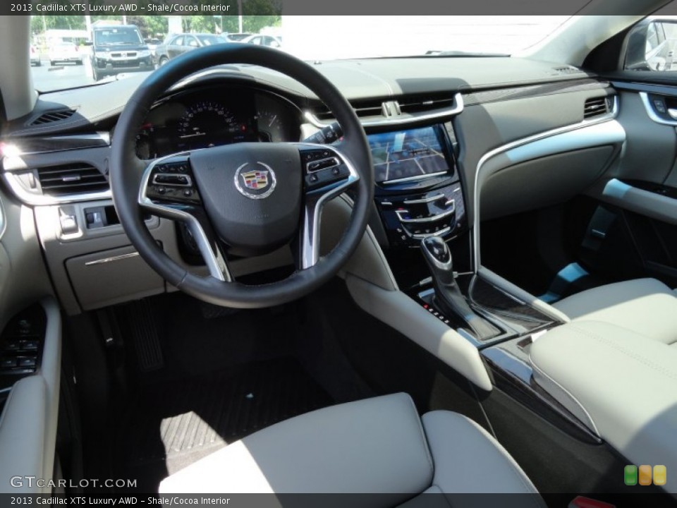 Shale/Cocoa Interior Prime Interior for the 2013 Cadillac XTS Luxury AWD #66966640