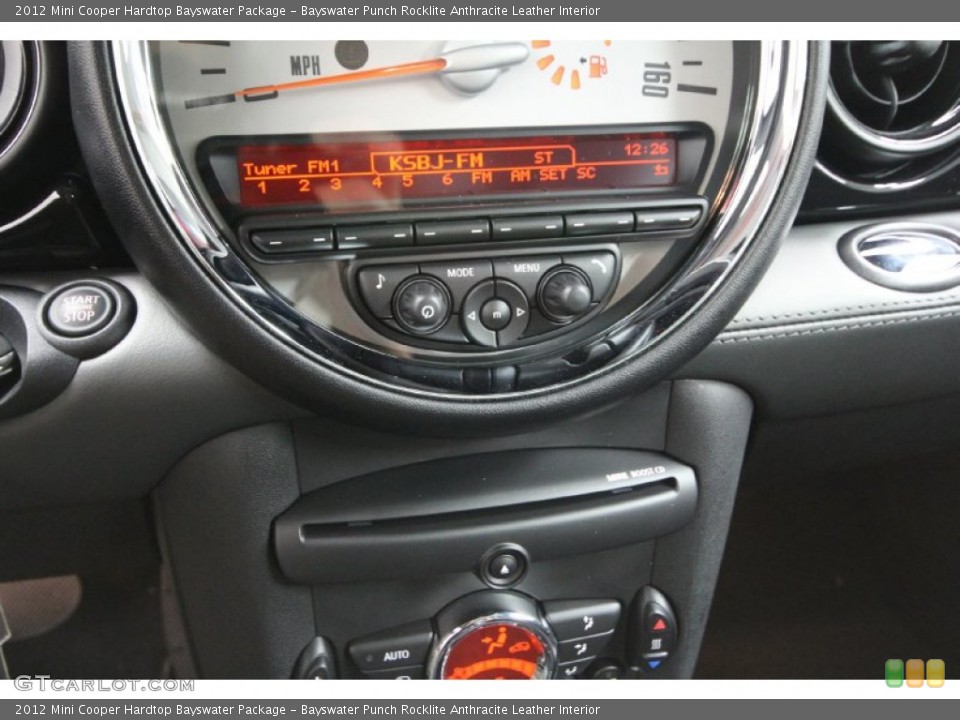 Bayswater Punch Rocklite Anthracite Leather Interior Controls for the 2012 Mini Cooper Hardtop Bayswater Package #66967249