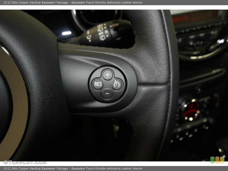 Bayswater Punch Rocklite Anthracite Leather Interior Controls for the 2012 Mini Cooper Hardtop Bayswater Package #66967300