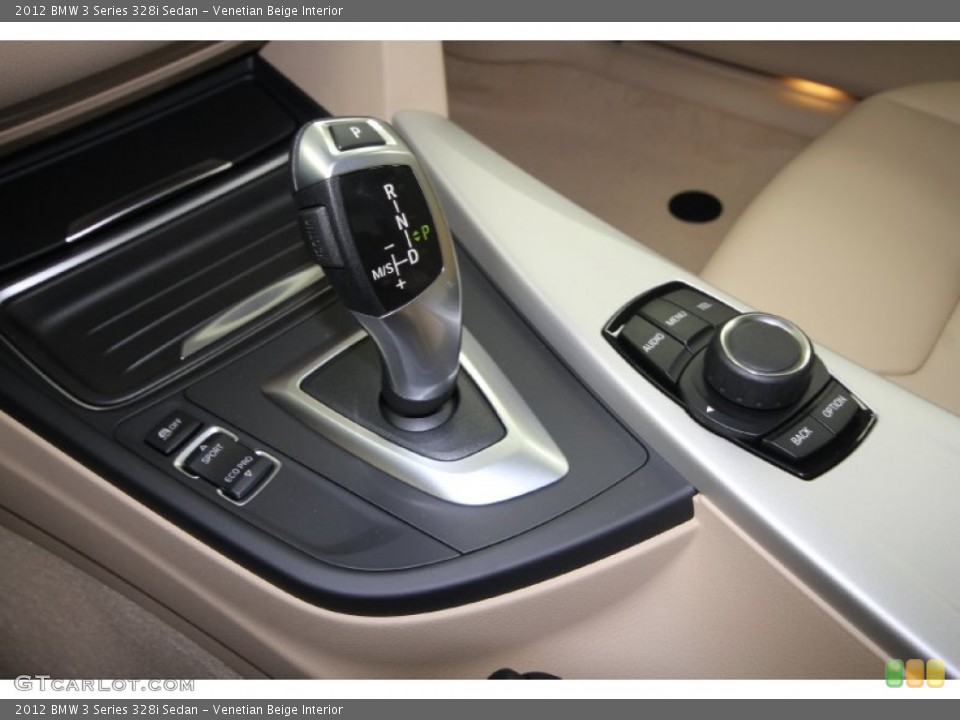 Venetian Beige Interior Transmission for the 2012 BMW 3 Series 328i Sedan #66969758