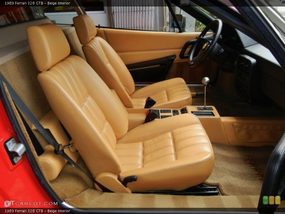 Beige Interior Photo for the 1989 Ferrari 328 GTB #66970681