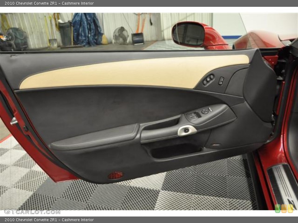 Cashmere Interior Door Panel for the 2010 Chevrolet Corvette ZR1 #66971107