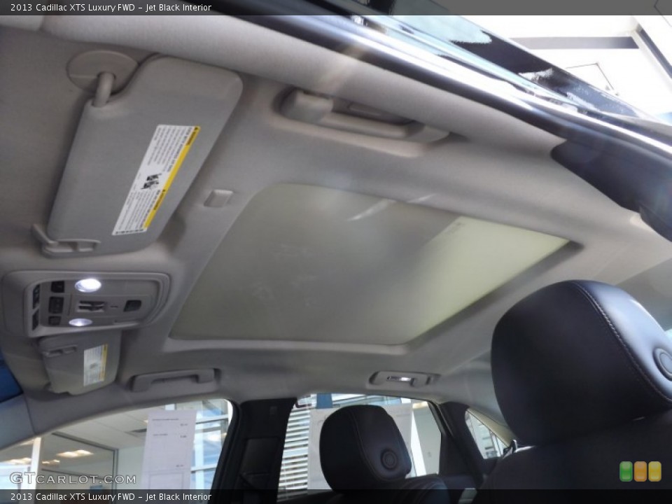 Jet Black Interior Sunroof for the 2013 Cadillac XTS Luxury FWD #66971917