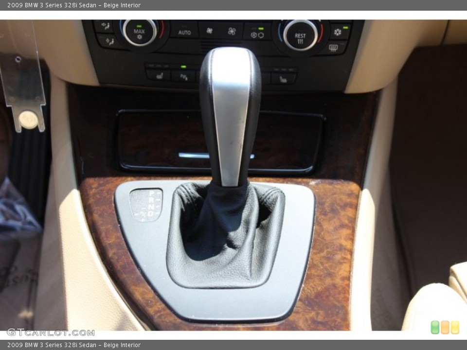 Beige Interior Transmission for the 2009 BMW 3 Series 328i Sedan #66977125