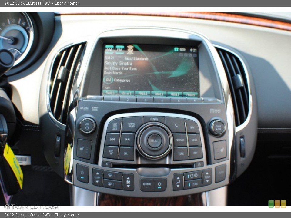 Ebony Interior Controls for the 2012 Buick LaCrosse FWD #66979441