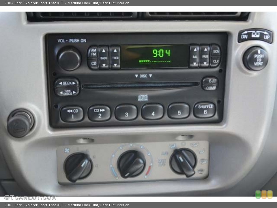 Medium Dark Flint/Dark Flint Interior Audio System for the 2004 Ford Explorer Sport Trac XLT #66981136