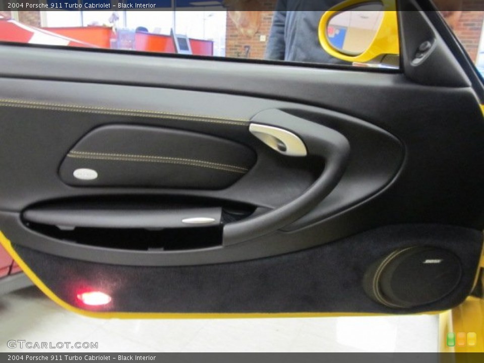 Black Interior Door Panel for the 2004 Porsche 911 Turbo Cabriolet #66981547