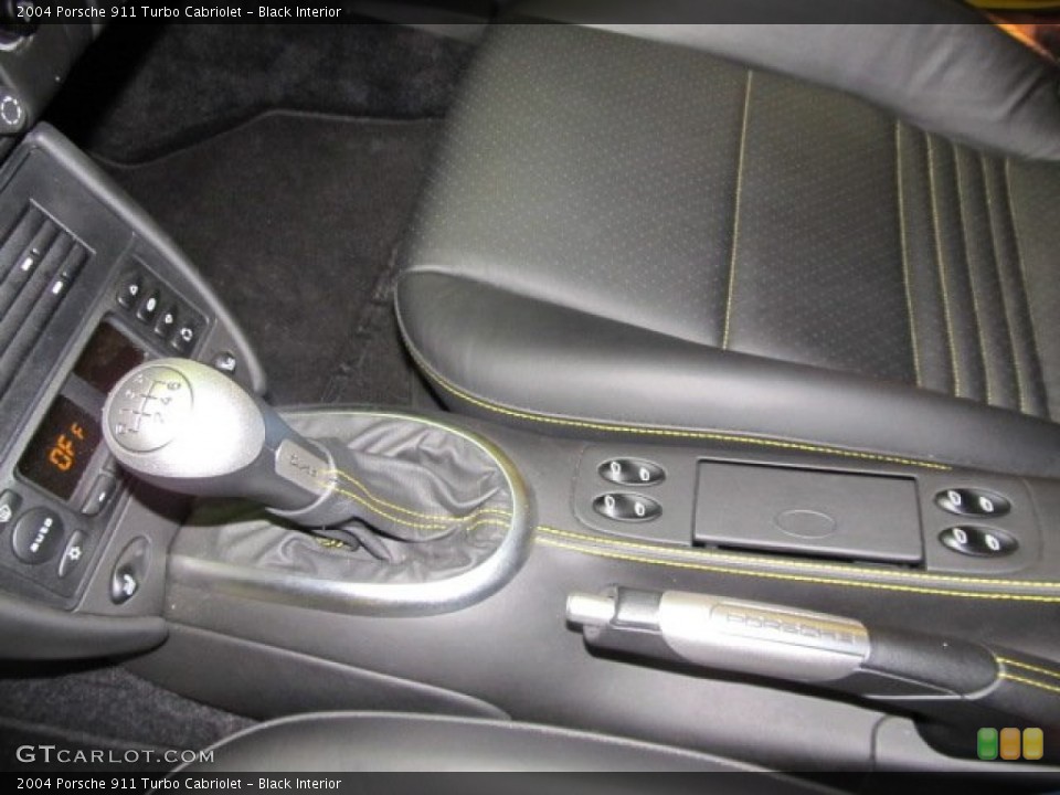 Black Interior Transmission for the 2004 Porsche 911 Turbo Cabriolet #66981607
