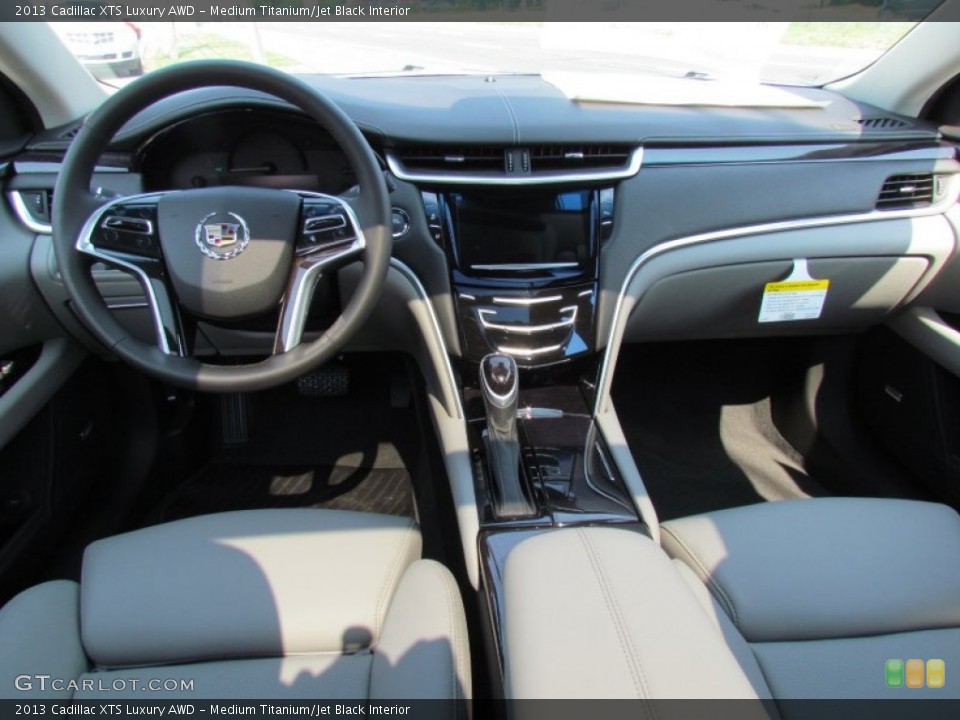 Medium Titanium/Jet Black Interior Dashboard for the 2013 Cadillac XTS Luxury AWD #66982396
