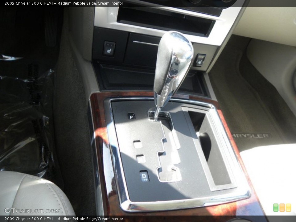 Medium Pebble Beige/Cream Interior Transmission for the 2009 Chrysler 300 C HEMI #66985279