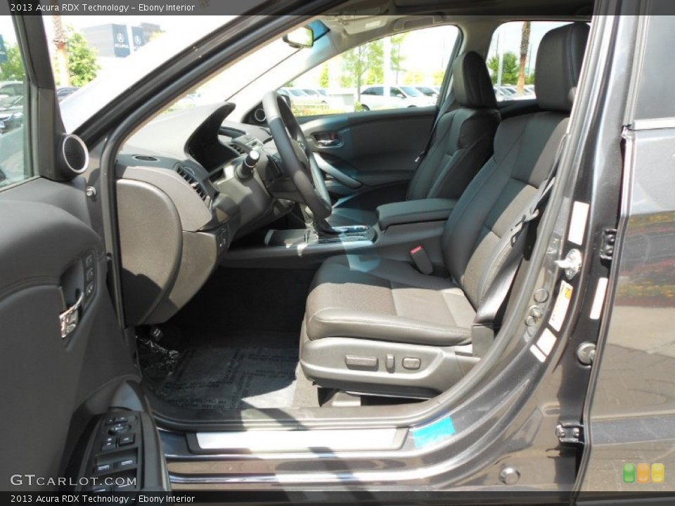 Ebony Interior Photo for the 2013 Acura RDX Technology #66987808