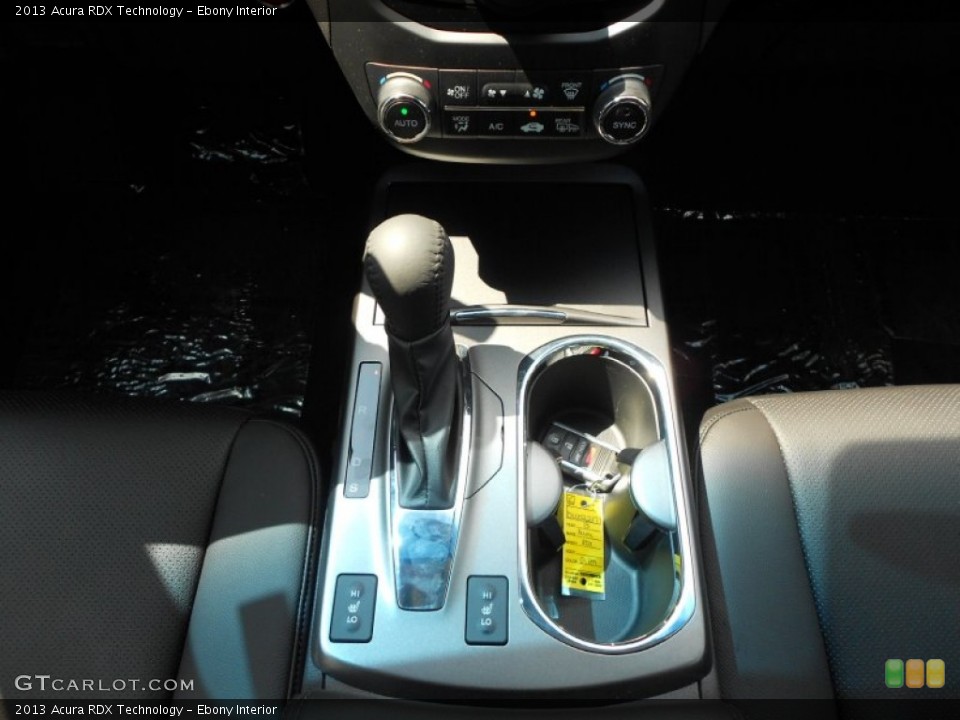 Ebony Interior Transmission for the 2013 Acura RDX Technology #66987871