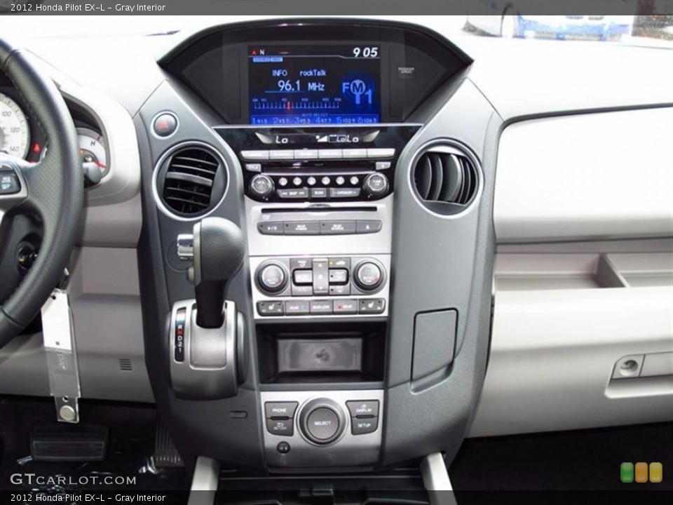 Gray Interior Controls for the 2012 Honda Pilot EX-L #66989344