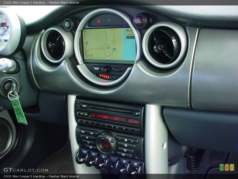 Panther Black Interior Controls for the 2003 Mini Cooper S Hardtop #6699227