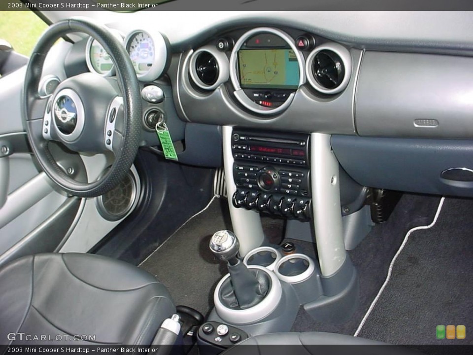Panther Black Interior Dashboard for the 2003 Mini Cooper S Hardtop #6699237