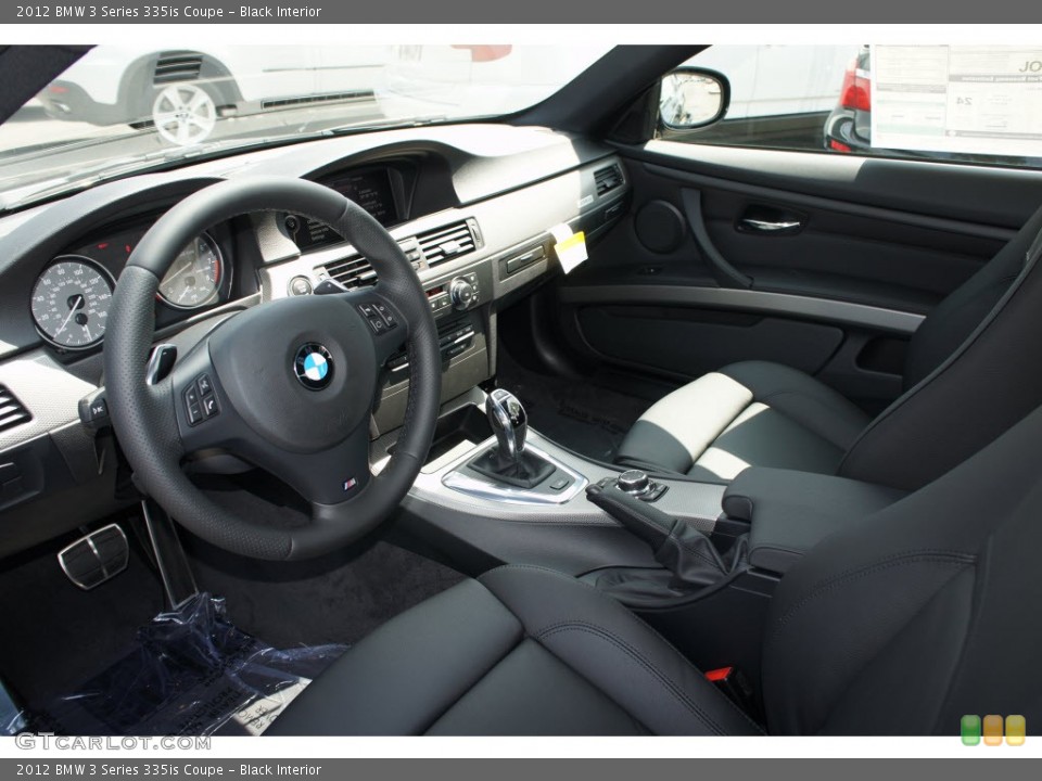 Black Interior Photo for the 2012 BMW 3 Series 335is Coupe #66992932