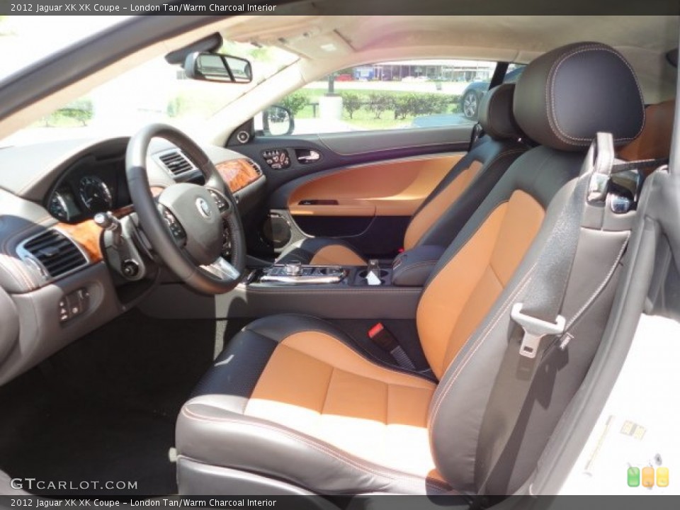 London Tan/Warm Charcoal Interior Photo for the 2012 Jaguar XK XK Coupe #66993031