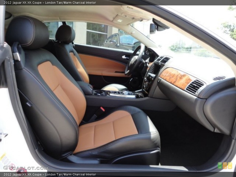 London Tan/Warm Charcoal Interior Photo for the 2012 Jaguar XK XK Coupe #66993100