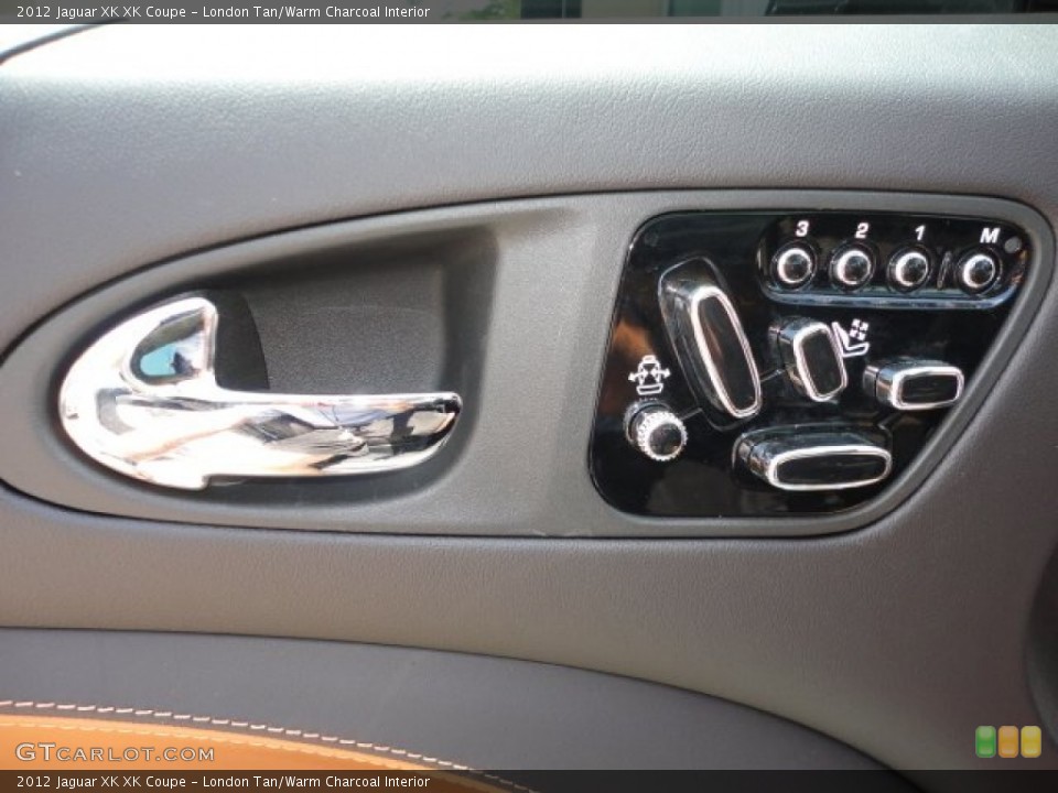 London Tan/Warm Charcoal Interior Controls for the 2012 Jaguar XK XK Coupe #66993109