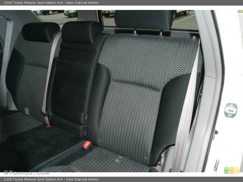 Dark Charcoal Interior Rear Seat for the 2009 Toyota 4Runner Sport Edition 4x4 #66996088