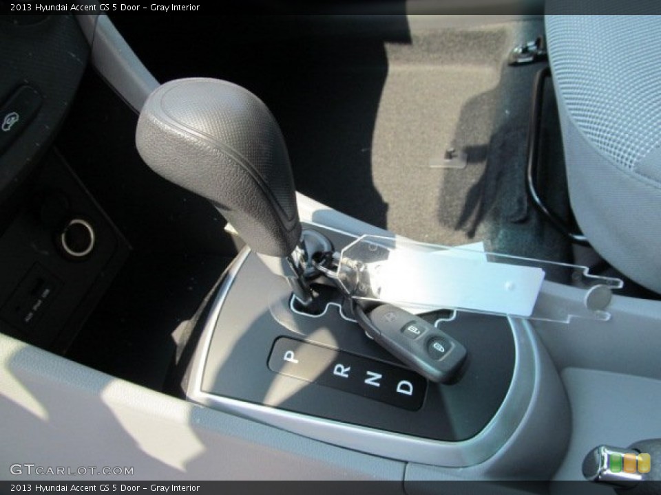 Gray Interior Transmission for the 2013 Hyundai Accent GS 5 Door #66998346