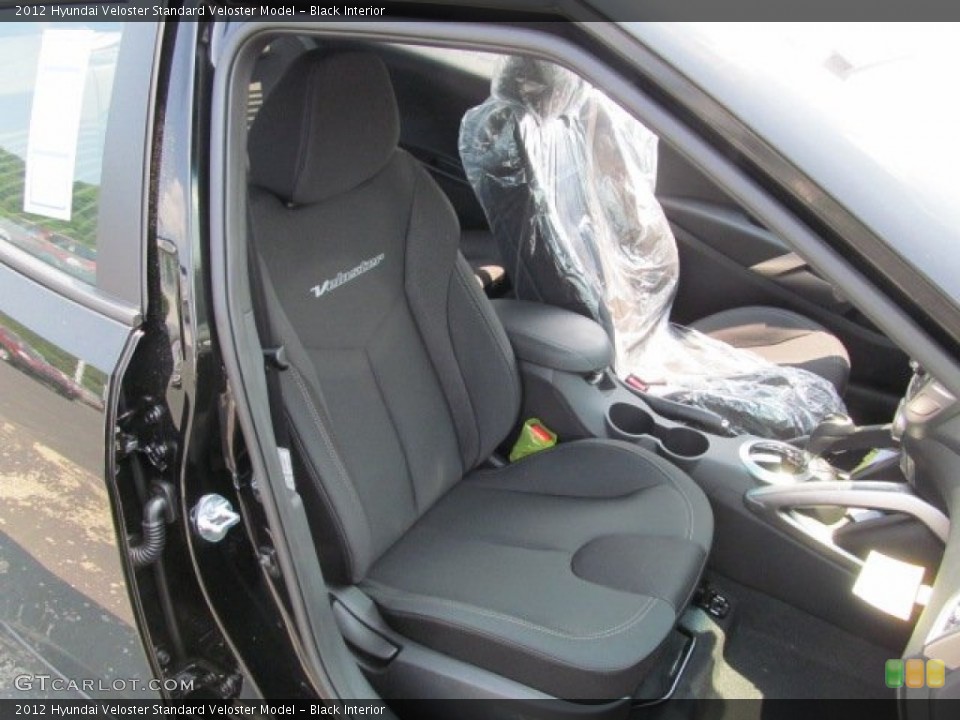 Black Interior Photo for the 2012 Hyundai Veloster  #66998736