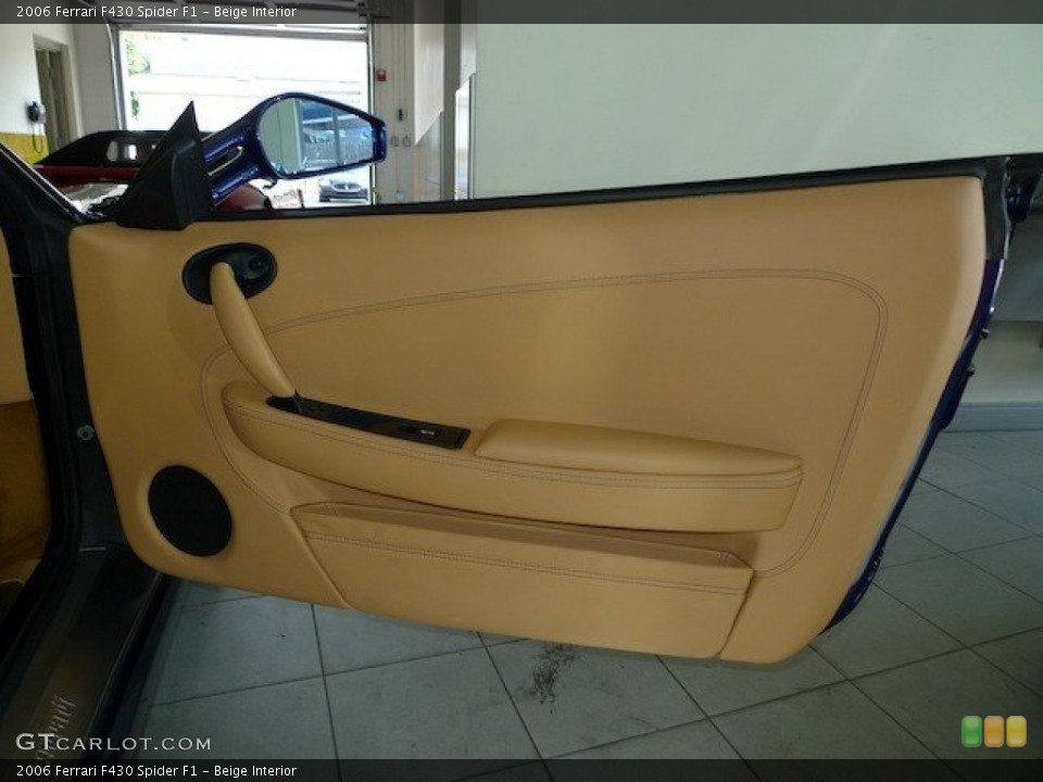 Beige Interior Door Panel for the 2006 Ferrari F430 Spider F1 #67000690