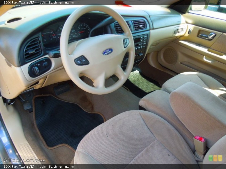 Medium Parchment Interior Prime Interior for the 2000 Ford Taurus SES #67000720