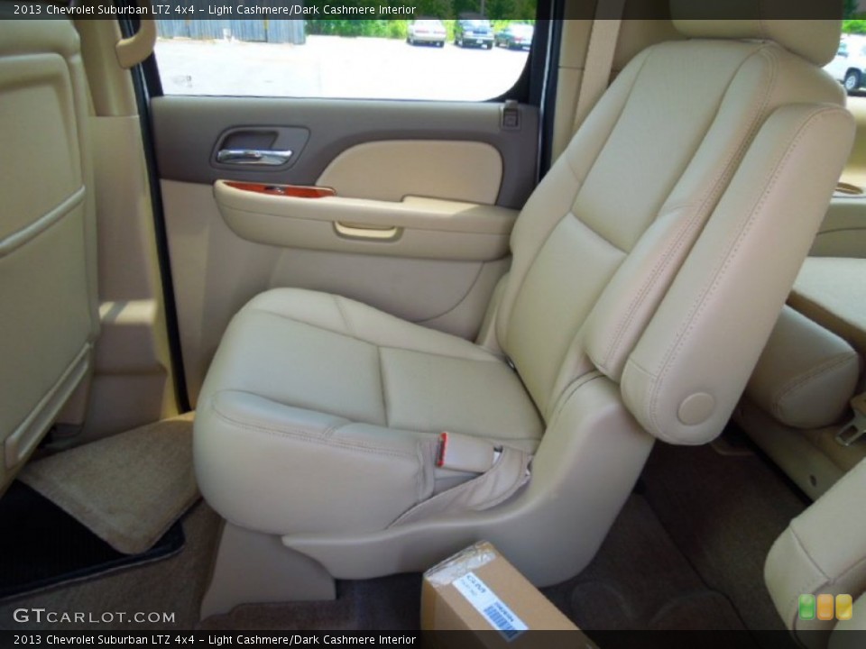 Light Cashmere/Dark Cashmere Interior Rear Seat for the 2013 Chevrolet Suburban LTZ 4x4 #67001251