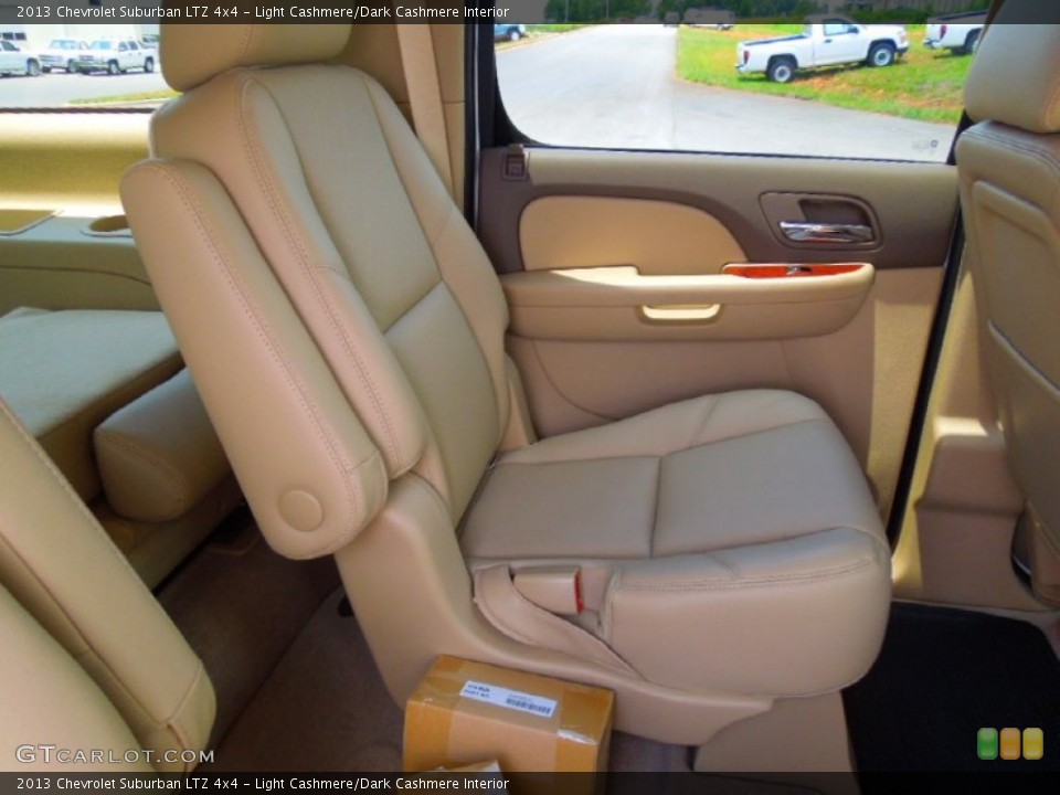 Light Cashmere/Dark Cashmere Interior Rear Seat for the 2013 Chevrolet Suburban LTZ 4x4 #67001303