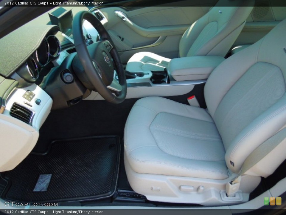 Light Titanium/Ebony Interior Photo for the 2012 Cadillac CTS Coupe #67002352