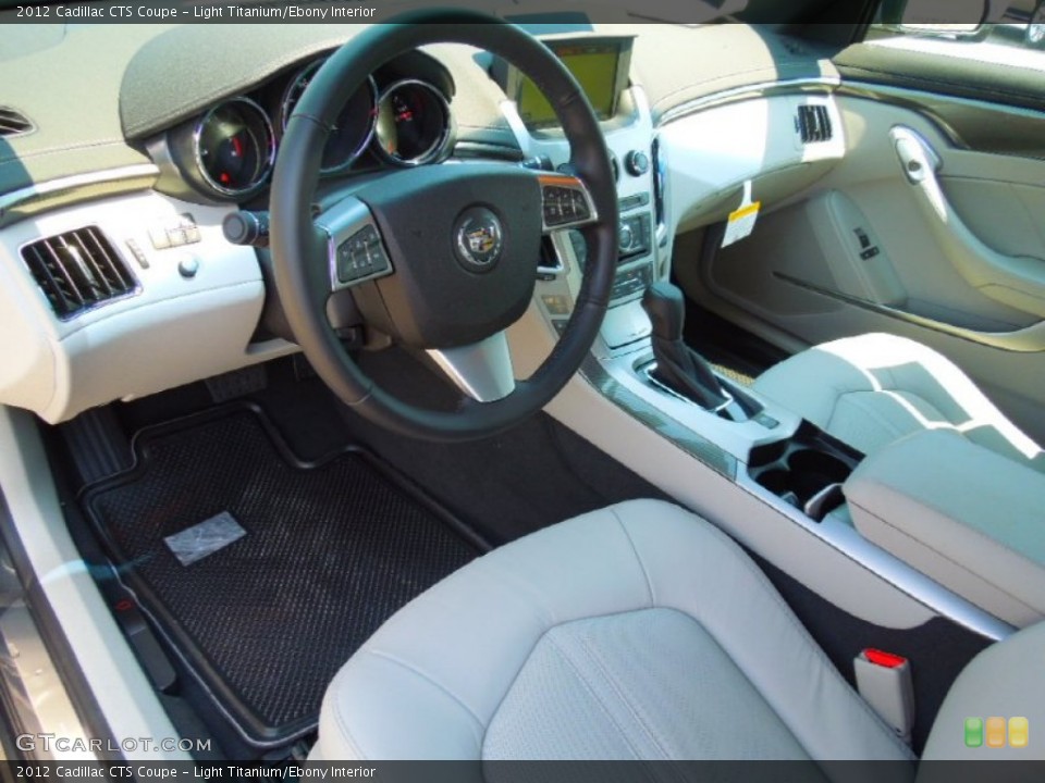 Light Titanium/Ebony Interior Prime Interior for the 2012 Cadillac CTS Coupe #67002448
