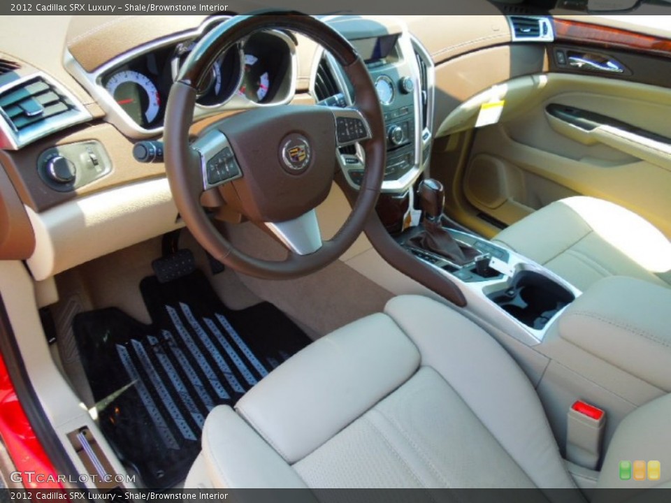 Shale/Brownstone Interior Prime Interior for the 2012 Cadillac SRX Luxury #67003405