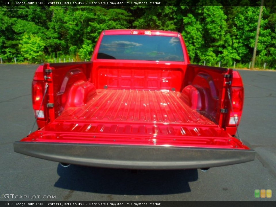 Dark Slate Gray/Medium Graystone Interior Trunk for the 2012 Dodge Ram 1500 Express Quad Cab 4x4 #67003792