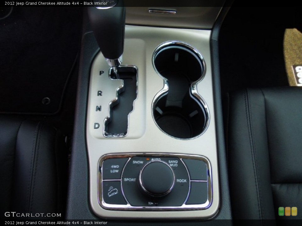 Black Interior Transmission for the 2012 Jeep Grand Cherokee Altitude 4x4 #67005082