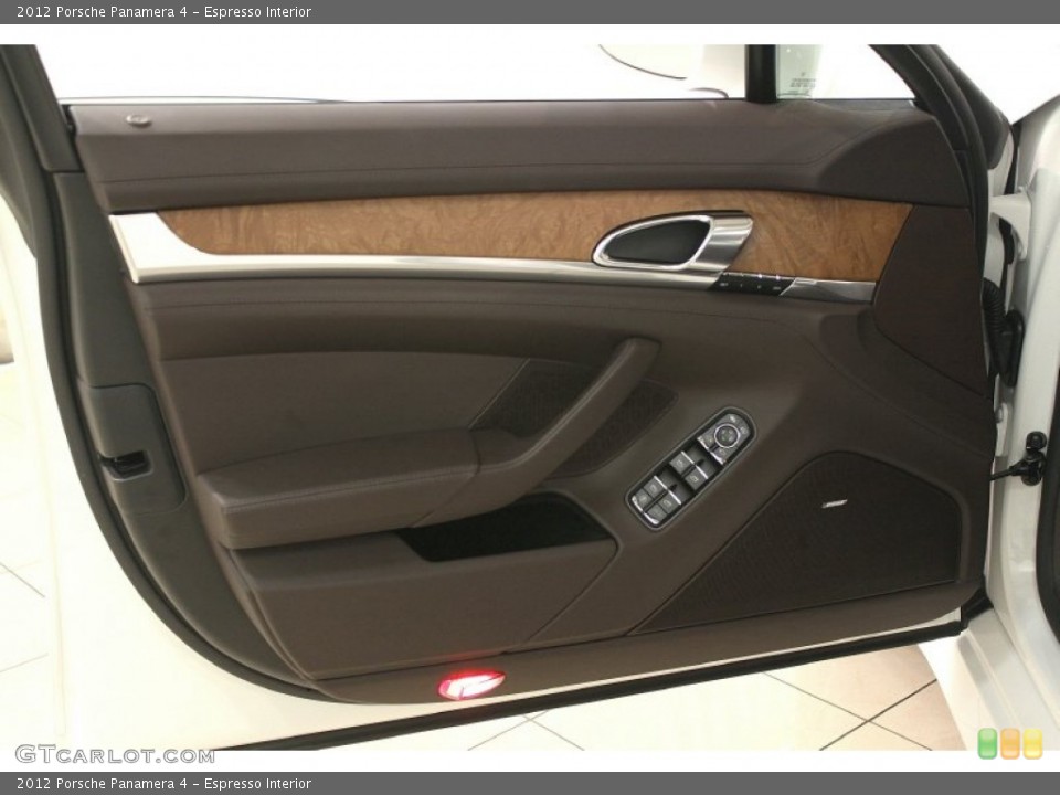 Espresso Interior Door Panel for the 2012 Porsche Panamera 4 #67008344