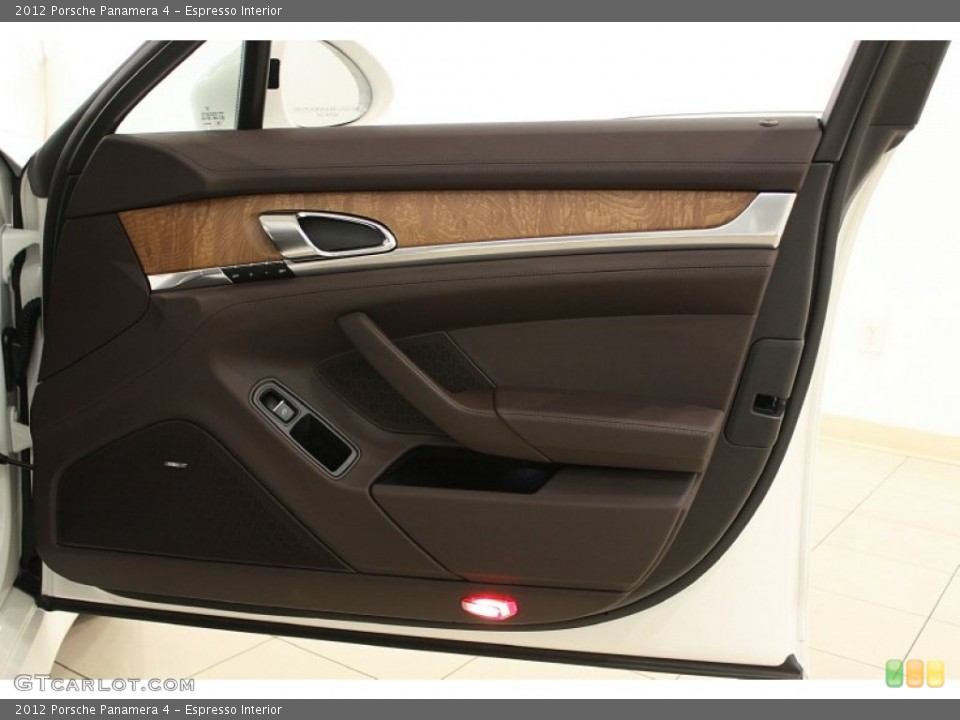 Espresso Interior Door Panel for the 2012 Porsche Panamera 4 #67008547