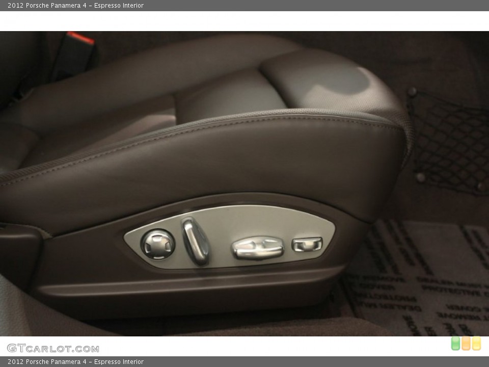Espresso Interior Controls for the 2012 Porsche Panamera 4 #67008569