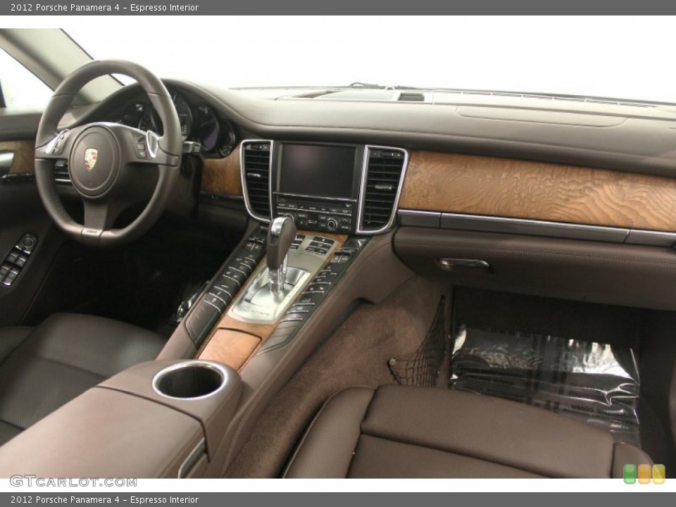 Espresso Interior Dashboard for the 2012 Porsche Panamera 4 #67008586