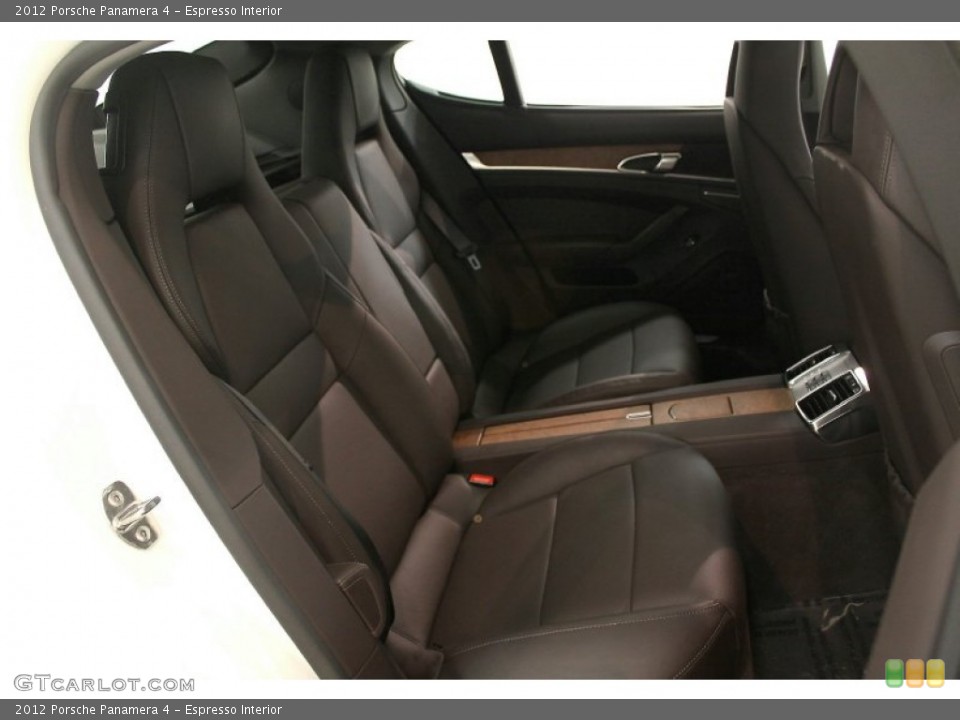 Espresso Interior Rear Seat for the 2012 Porsche Panamera 4 #67008606